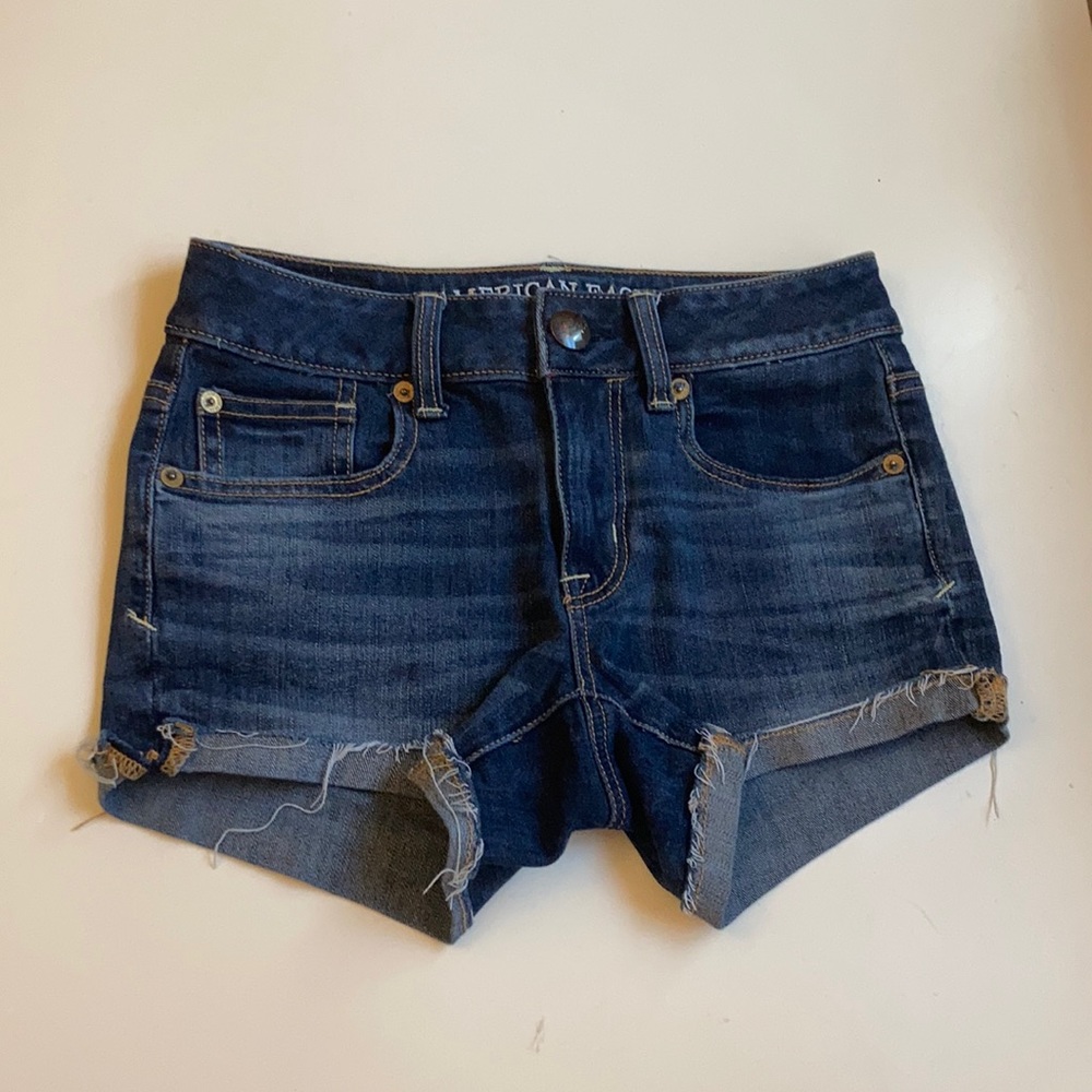 American eagle jean shorts